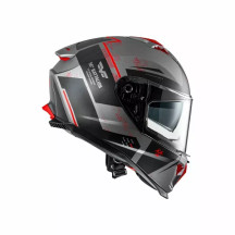 Typhoon BA Casco — Talla S, Gris mate